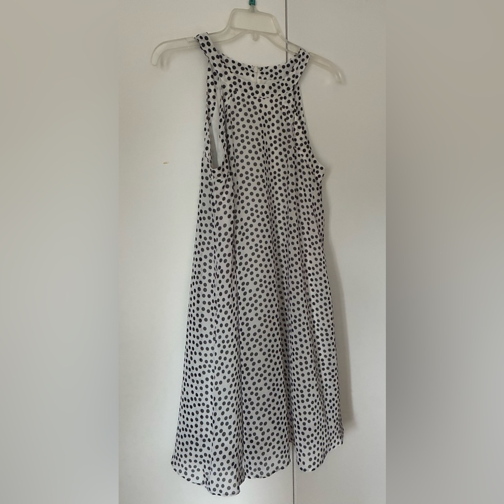 Betsey Johnson Black and White Polka Dot Dress